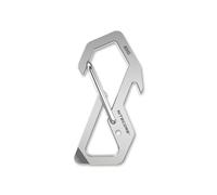 Nitecore Unisex - Adultos NHS10 Mosquetón Plata 4,9 cm