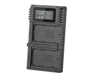 Nitecore USN4 Pro NP-FZ100 Dual Slot USB Sony Cargador LCD