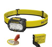 Nitecore UT27 MCT - Linterna frontal para correr, 800 lúmenes, recargable por USB-C, doble potencia, con 3 temperaturas de color, luz roja, ligera, para senderismo, camping (estándar)