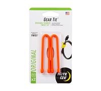 NITEIZE GEARTIE 6"-Brida Reutilizable 15,2CM-PACK2-NARANJA, Neon-Orange, 6-Inch
