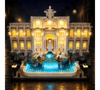 Nitemode Kit de luces para LEGO Trevi Fountain 21062, solo luces | Atenuación táctil para exhibición de fuente Trevi y regalo (modelo no incluido)