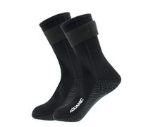 nitescuba Calcetines de neopreno para buceo, 3 mm, antideslizantes, con aleta de agua, para buceo, esnórquel, surf, kayak, Negro -, XX-Large