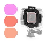 Nitescuba Pack de 3 lentes de filtro de inmersión para Insta360 Ace Pro 1 Oficial Dividing Submarino Carcasa Protectora Impermeable