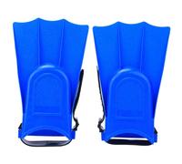 Nitming Fins para niños pequeños Coloque una Pareja PVC Ligero para bucear en Entrenamiento de natación buceando Aletas Cortas con un diseño de 25-30 Yardas de Mayor Estabilidad