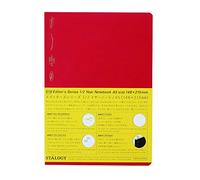 ニトムズ(Nitoms) STALOGY 018 Editor's Series Cuaderno de 1/2 año (A5//Rojo) por STALOGY