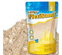 NiToy 1kg/2.2lbs de arena de juego, nunca se seca - Diversión para niños de 3 años en adelante, recarga a granel para juguetes de caja de arena sensorial, ideal para dar forma, apretar y moldear