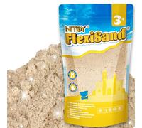 NiToy FlexiSand - Arena de juego de 2.2 libras, nunca se seca, para niños de 3 años en adelante, repuesto a granel para juguetes sensoriales de caja de arena, ideal para dar forma, apretar y moldear