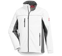 NITRAS Motion Tex Light 7153 Chaqueta Softshell - chaqueta cortavientos para el trabajo - blanco - L