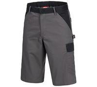 NITRAS Motion Tex Light 7502 Pantalones Cortos de Trabajo - Pantalones Cortos de Trabajo - 35% algodón - Gris - 56