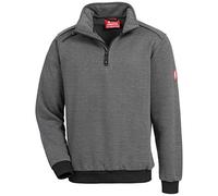 NITRAS Motion Tex Plus 7037 Jumper - Chaqueta de Punto cálida para el Trabajo - Gris Oscuro - L