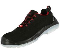 NITRAS Zapatillas de Trabajo 7420 Micro Step I - Zapatillas de Seguridad Perforadas S1P para Hombre y Mujer - Zapatillas de Deporte con Puntera y Zapatillas Resistentes al Agua - Negro, Tamaño 37