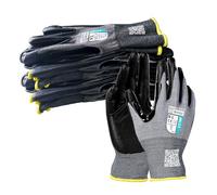 NITREX 221RF Guante de espuma de nitrilo ultrafino, resistente a los cortes, nivel F, talla 10