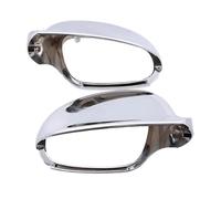 NITRIMS Cubierta De Retrovisor De Puerta Cubiertas de Espejos Laterales cromadas para Golf MK5 para Passat B6 para Jetta MK5. Espejo Retrovisor de Coche
