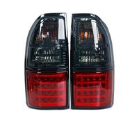 NITRIMS Luz Trasera para Toyota para Prado para Land para Cruiser 90 1997-2002 Luz LED Trasera de Coche, luz de Giro, luz de Advertencia, luz antiniebla, luz Trasera Piloto Trasero(Gray Red)