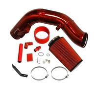 NITRIMS Manguera de Entrada de Aire para Ford F-250 F-350 6.0L 2003 2004 2005 2006 2007 Admisión Aire Frío Turbo Aluminio Kit Tubería Entrada con Filtro Aire Admisión De Aire(Red)