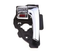 NITRIMS Manija Puerta Cromo Delantero Trasero Izquierdo Derecho Interior Del Coche Manija De La Puerta Interior Conductor Pasajero Para Hyundai Para IX35 2010-2015 Tirador Puerta(Size:Rear R)