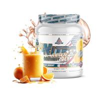 Nitro Adrenaline Shot Pre Workout | Pre entreno que Ayuda a Mejorar el Rendimiento | Aporte Extra de Energía | Contiene L-Arginina, Beta-Alanina y Cafeína (300 g (Paquete de 1), Naranja)