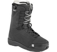 Nitro Anthem TLS All Mountain Freeride Freestyle Quick Lacing System Boat Snowboard - Barco de Snowboard para Hombre, Color Negro