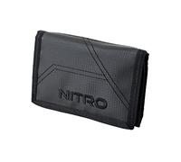 Nitro Cartera, Monedero, Billetera Unisex Adulto, Tough Black, 10x14x1cm
