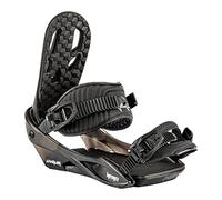 Nitro Charger (Cardboard Box) Fijaciones de Snowboard, Niños, Black, M