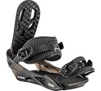 Nitro Charger Fijaciones de Snowboard, Juventud Unisex, Negro, M