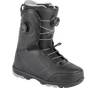 Nitro Club Boa Dual All Mountain Freeride Freestyle Quick Lacing System - Botas de Snowboard para Hombre, Color Negro MP 27.5 // EU 42 // US 9.5