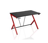 Nitro-Concepts Escritorio Gamer D12 (Negro/Rojo)