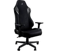 Nitro Concepts X1000 - Silla para Videojuegos - Silla de Oficina - Silla de Escritorio - Funda de Tela - 135 kg - Negro