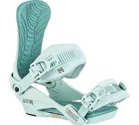 Nitro Cosmic '24 All Mountain Freeride Freestyle-Fijaciones para Snowboard Snow, Mujer, Peace Love, Small/Medium