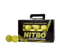 Nitro Crossfire - Paquete de 45 Bolas, Color Amarillo