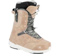 Nitro Crown TLS-Barco de Snowboard Ligero con Sistema de Cordones rápidos Allround Freestyle Freeride Softboot, Mujer, Terracota, MP 26.0 // EU 40 // US WMN 8,5