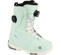 Nitro Cypress Boa Dual '24 All Mountain Freestyle-Sistema de Cordones rápidos para Barco de Snowboard, Mujeres, Verde Menta, MP 25.5 // EU 39 1/3 // US WMN 8