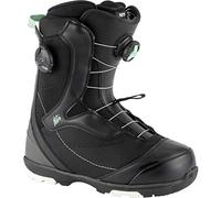 Nitro Cypress Boa Dual Botas de Snowboard, Mujeres, Black-Mint, 250
