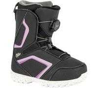 Nitro Droid Boa Botas de Snowboard, Niños, Blk-Purple-White, 240
