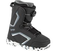 Nitro Droid Qls Botas de Snowboard, Niños, Blk-Wht-Charcoal, 240