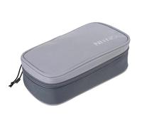 Nitro Estuche XL con diseño de triángulo y horario, Estuche para lápices, Estuche para lápices, Estuche para lápices, Estuche para lápices, Gris Grafito, Estuche para