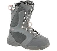 Nitro Flora TLS All Mountain Freestyle Schnellschnürsystem Günstig Boot Snowboardboot Barco de Snowboard, Mujeres, Charcoal, MP 26.5 // EU 40 2/3 // US WMN 9