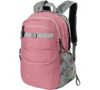 Nitro Future Hero Mochila escolar con organizador Schoolbag Daypack con compartimento para portátil de 17 pulgadas, Woodrose, 35 L, Casual
