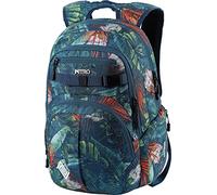 Nitro Mochila unisex Chase con organizador, mochila escolar, mochila escolar con compartimento para portátil de 17 pulgadas (1 unidad), Tropical, (35L) EU, Rucksack