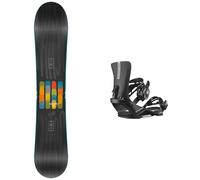 Nitro - Packs (snowboard + fijaciones) - Pack Phase 2026 de Madera - Negro Negro 152 cm.159 cm