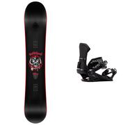 Nitro - Packs (snowboard + fijaciones) - Pack Phase X Motrhead 2027 de Madera - Negro Negro 155 cm.159 cm.162 cm