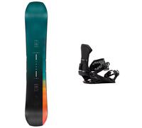 Nitro - Packs (snowboard + fijaciones) - Pack Team 2027 de Madera - Azul Azul 155 cm.157 cm.159 cm.159W cm.162 cm.162W cm