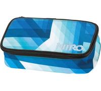 Nitro Snowboards Pencil Case XL Cartuchera Escolar, Unisex, Geo Ocean, 21 x 10 x 6,5 cm