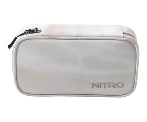 Nitro Pencil Case XL INKL. Geo Dreieick & Stundenplan, Federmäppchen, Schlampermäppchen, Faulenzer Box, Federmappe, Stifte Etui, Dune