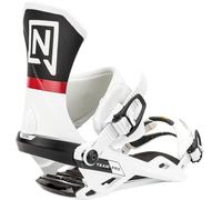Nitro Plastic Team Pro '24 - Fijaciones para Snowboard, Color Blanco, Talla L