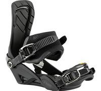 Nitro Poison Fijaciones de Snowboard, Mujeres, Ultra Black, S/M