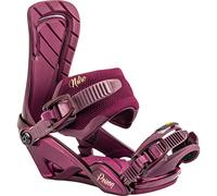 Nitro Poison Fijaciones de Snowboard, Mujeres, Wine, Small/Medium