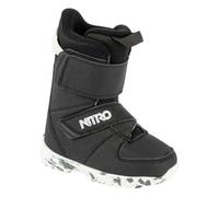Nitro Rover Botas de Snowboard, Niños, Blk-Wht-Charcoal, 205