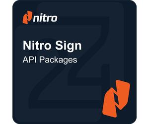 Nitro Sign API Packages 1 Año 501 - 999 Package