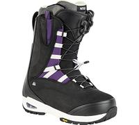 Nitro Snowboards Bianca TLS Botas de Snowboard, Mujeres, Black-Purple, MP 25,5 // EU 39 1/3 // US 7,5